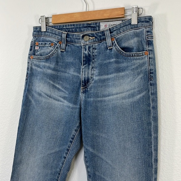 AG Adriano Goldschmied Jodi Crop High Rise Slim Flare size 28R - Picture 3 of 10